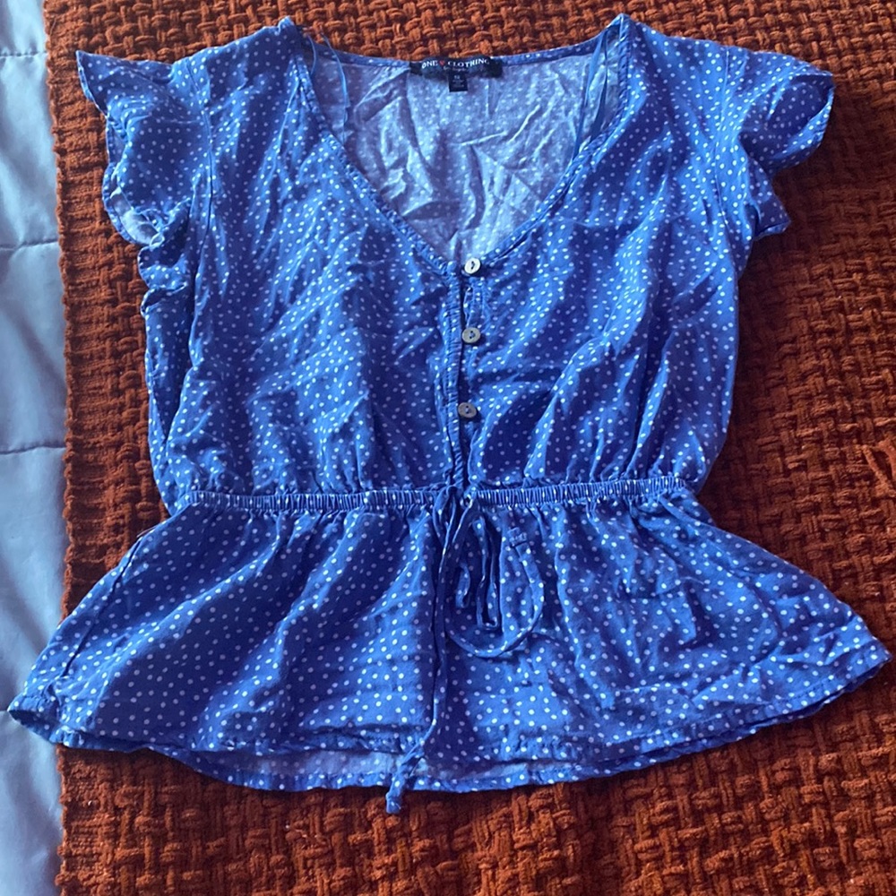 One Clothing LA dress shirt. Linen material. Previously owned.